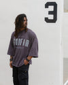 Grey Pump cover Oversized T-Shirt