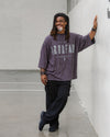 Grey Pump cover Oversized T-Shirt