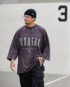 Grey Pump cover Oversized T-Shirt
