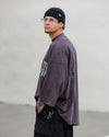 Grey Pump cover Oversized T-Shirt