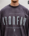 Grey Pump cover Oversized T-Shirt