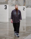Grey Pump cover Oversized T-Shirt